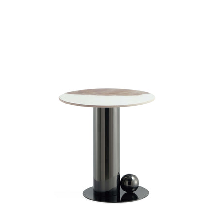 Laurel Coffee Table and End Table in Black (set of 2) by Manhattan Comfort at Eve Furniture