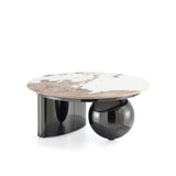 Laurel Coffee Table and End Table in Black (set of 2) by Manhattan Comfort at Eve Furniture