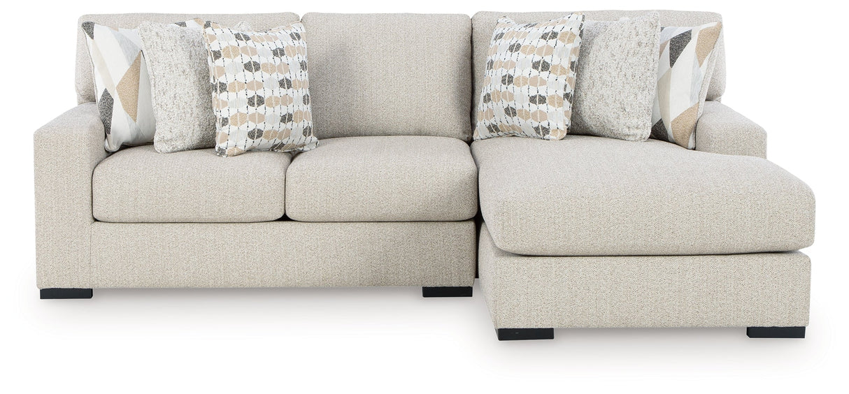 Laurelgrove 2-Piece Sectional Sofa with RAF Chaise by Ashley at Eve Furniture