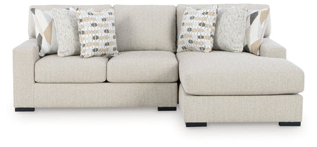Laurelgrove 2-Piece Sectional Sofa with RAF Chaise by Ashley at Eve Furniture