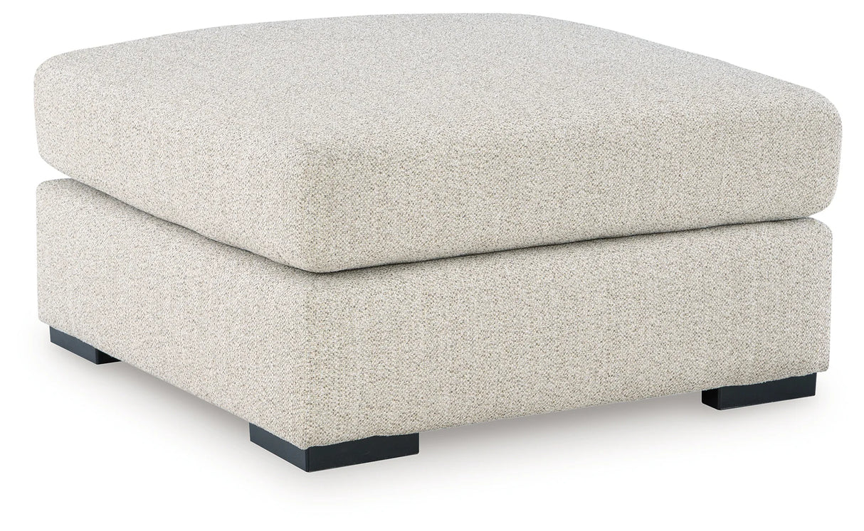 Laurelgrove Pebble Oversized Accent Ottoman by Ashley at Eve Furniture