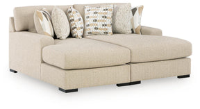 Laurelgrove Pebble Super Chaise by Ashley at Eve Furniture