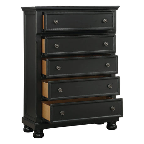 Laurelin Black Chest by Homelegance at Eve Furniture