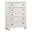 Laurelin White Chest by Homelegance at Eve Furniture