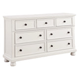 Laurelin White Sleigh Storage Platform Bedroom Set by Homelegance at Eve Furniture