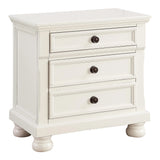 Laurelin White Sleigh Storage Platform Bedroom Set by Homelegance at Eve Furniture