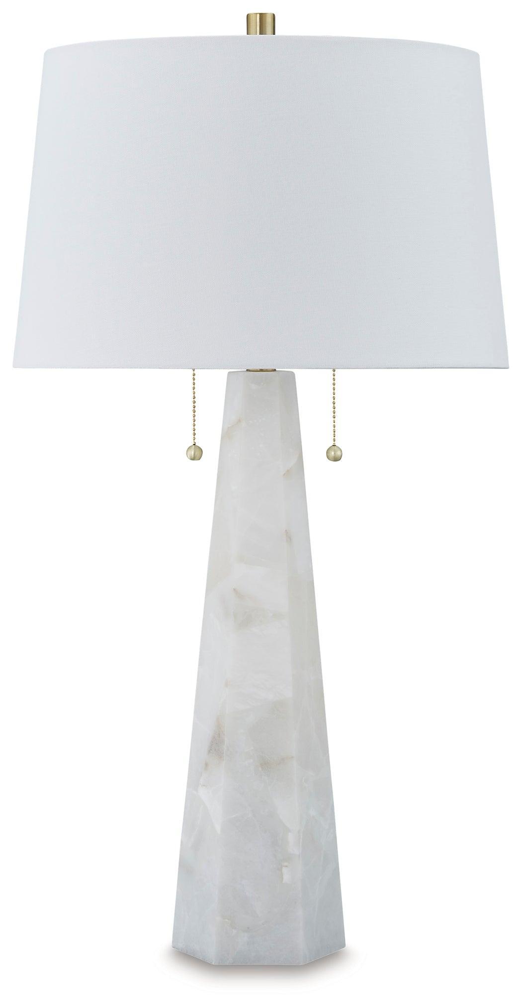 Laurellen White Table Lamp by Ashley at Eve Furniture