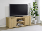 Laurelton Light Oak 60-inch 2-Door TV Stand Media Console by Coaster at Eve Furniture
