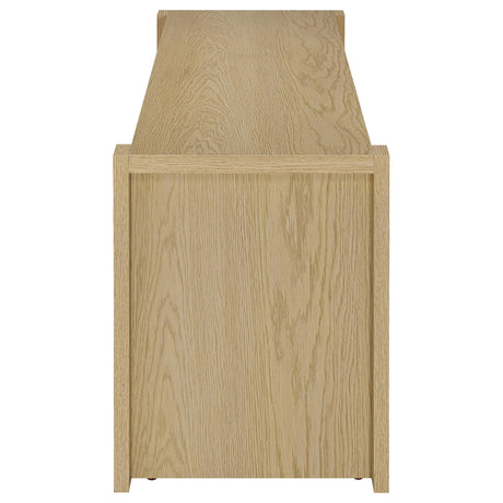 Laurelton Light Oak 60-inch 2-Door TV Stand Media Console by Coaster at Eve Furniture