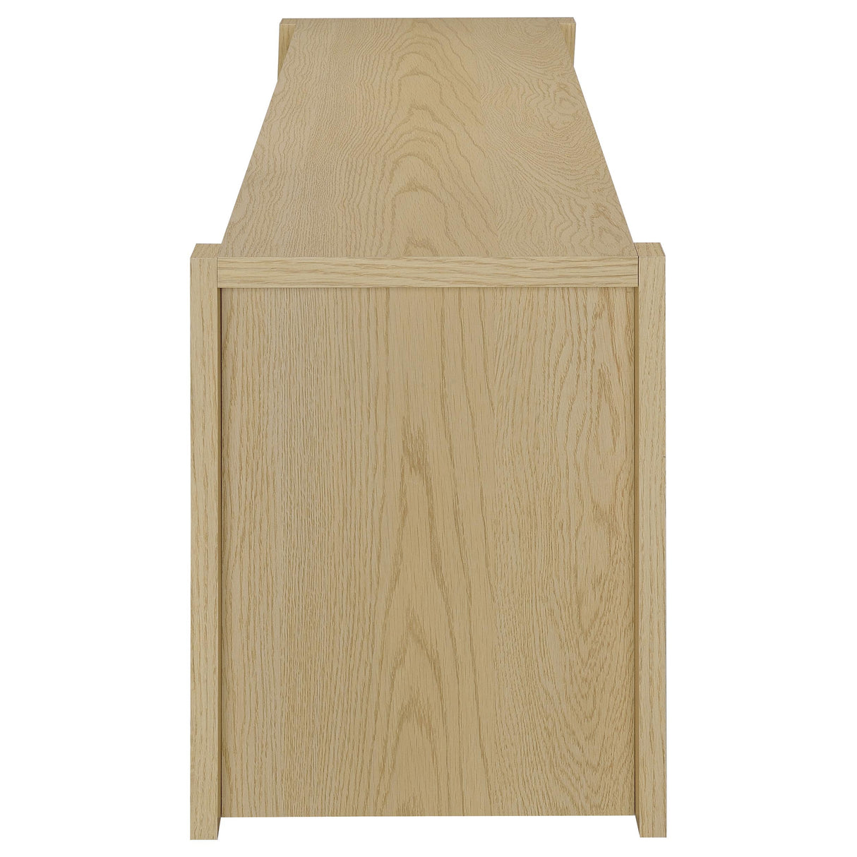 Laurelton Light Oak 78-inch 4-door TV Stand Media Console by Coaster at Eve Furniture