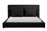 Lauren Black King Platform Bed by Happy Homes at Eve Furniture
