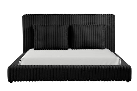 Lauren Black Queen Platform Bed by Happy Homes at Eve Furniture