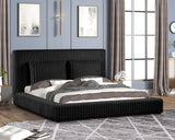 Lauren Black King Platform Bed by Happy Homes at Eve Furniture