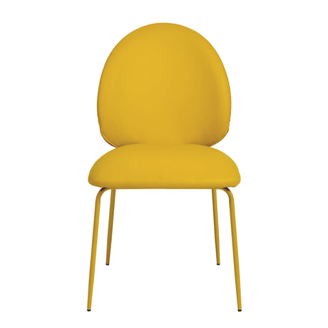Lauren Performance Vegan Leather Kitchen Chairs - Set of 2 by TOV Furniture at Eve Furniture