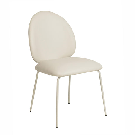 Lauren Performance Vegan Leather Kitchen Chairs - Set of 2 by TOV Furniture at Eve Furniture
