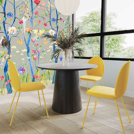Lauren Performance Vegan Leather Kitchen Chairs - Set of 2 by TOV Furniture at Eve Furniture