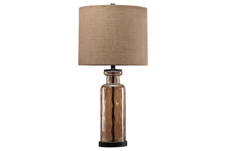 Laurentia Champagne Table Lamp by Ashley at Eve Furniture