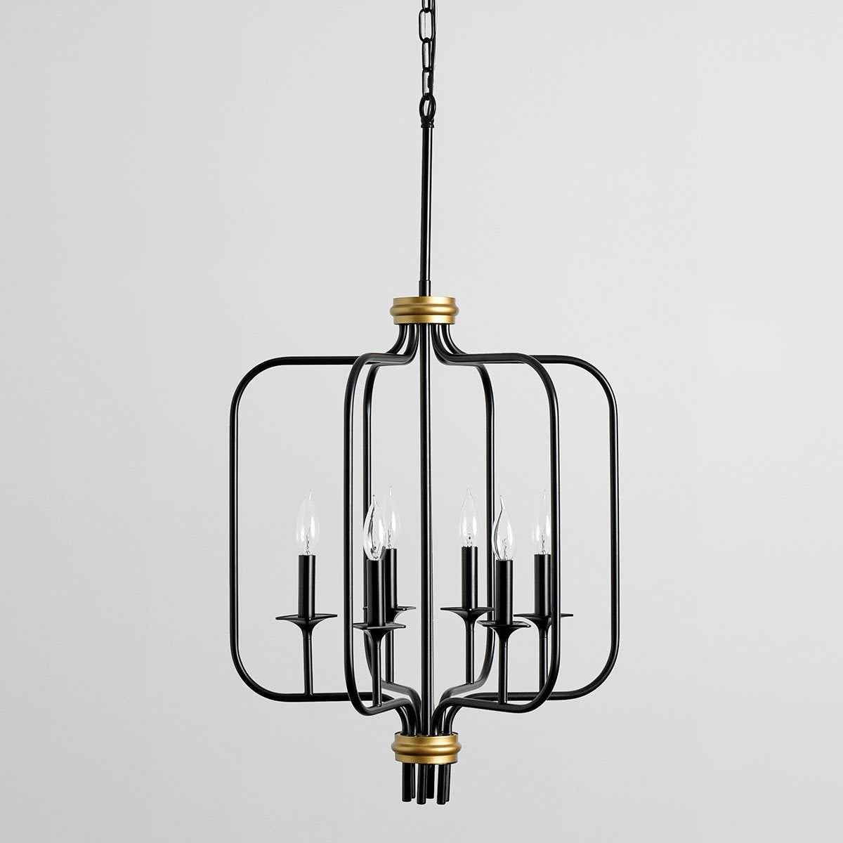 Laurie Black Chandelier by Classic Home at Eve Furniture