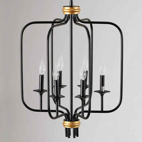 Laurie Black Chandelier by Classic Home at Eve Furniture