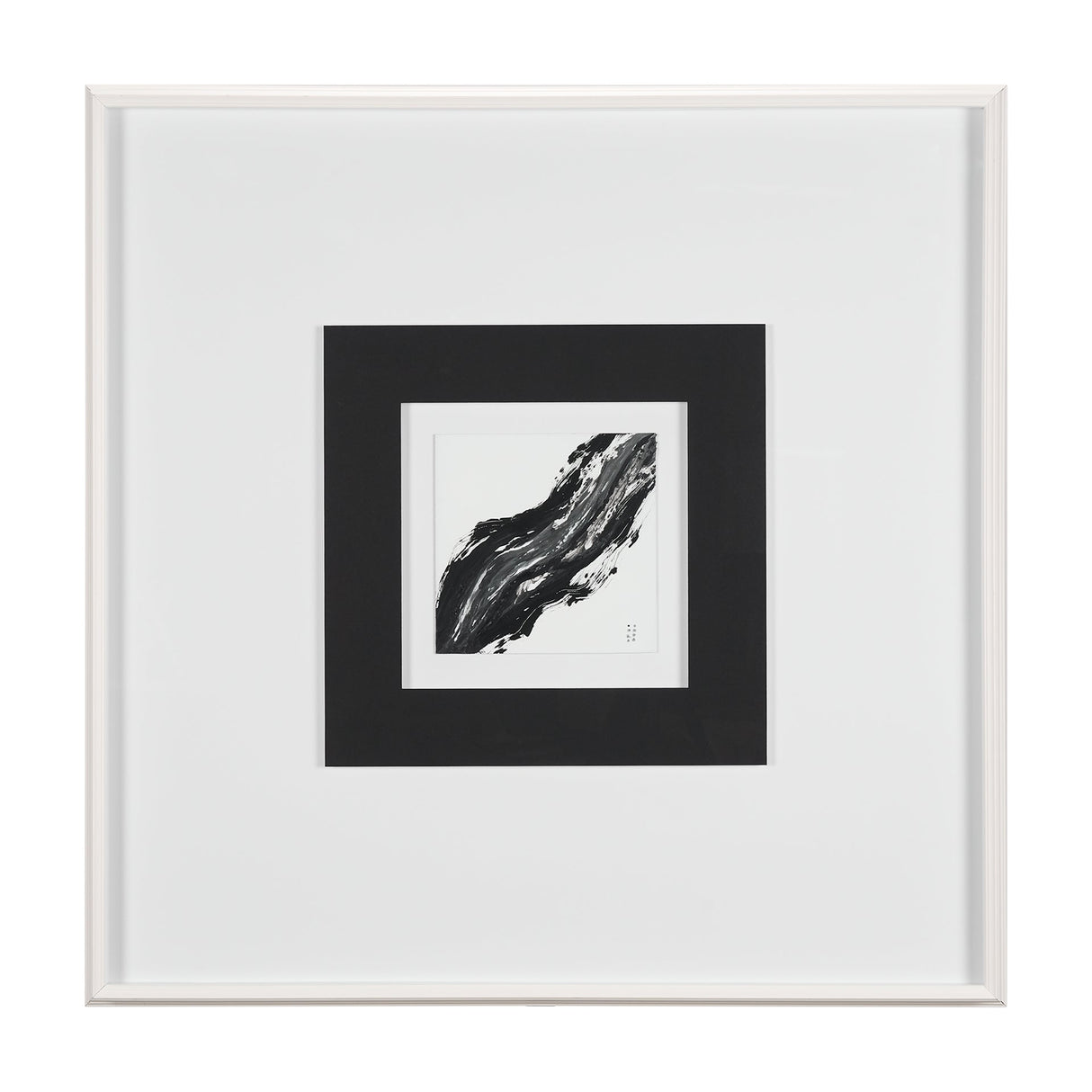 Lava Flow II by Studio M a handmade Original Framed Artwork under Glass by Mercana at Eve Furniture