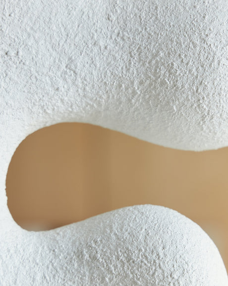 Lavarsen White/Brown Sculpture by Ashley at Eve Furniture