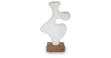 Lavarsen White/Brown Sculpture by Ashley at Eve Furniture