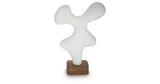 Lavarsen White/Brown Sculpture by ASHLEY FURNITURE at Eve Furniture