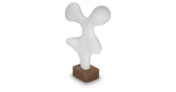 Lavarsen White/Brown Sculpture by ASHLEY FURNITURE at Eve Furniture