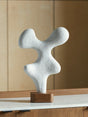 Lavarsen White/Brown Sculpture by ASHLEY FURNITURE at Eve Furniture