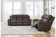 Lavenhorne Granite Manual Reclining Sofa & Loveseat by Ashley at Eve Furniture