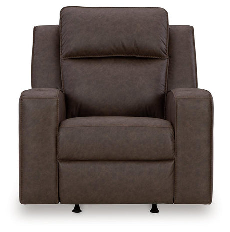 Lavenhorne Granite Manual Rocker Recliner by Ashley at Eve Furniture