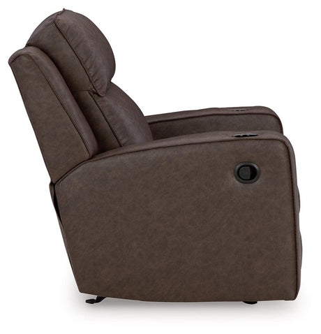 Lavenhorne Granite Manual Rocker Recliner by Ashley at Eve Furniture