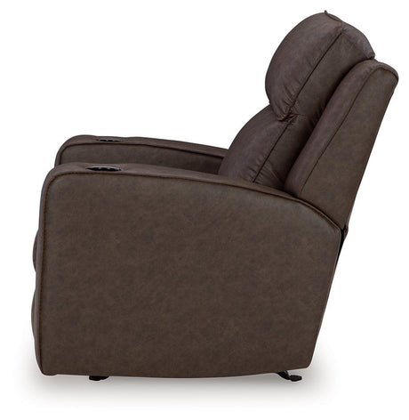 Lavenhorne Granite Manual Rocker Recliner by Ashley at Eve Furniture