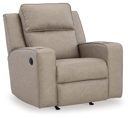 Lavenhorne Pebble Manual Recliner by Ashley at Eve Furniture