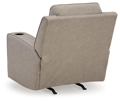 Lavenhorne Pebble Manual Recliner by Ashley at Eve Furniture