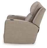 Lavenhorne Pebble Manual Recliner by Ashley at Eve Furniture