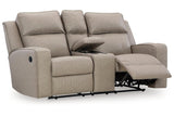Lavenhorne Pebble Manual Reclining Sofa and Loveseat by Ashley at Eve Furniture