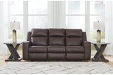 Lavenhorne Umber Reclining Sofa, Loveseat and Recliner by Ashley at Eve Furniture