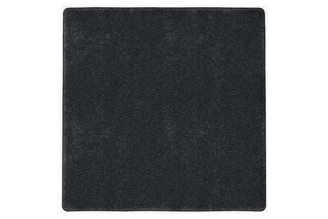 Lavernett Charcoal Oversized Accent Ottoman by Ashley at Eve Furniture