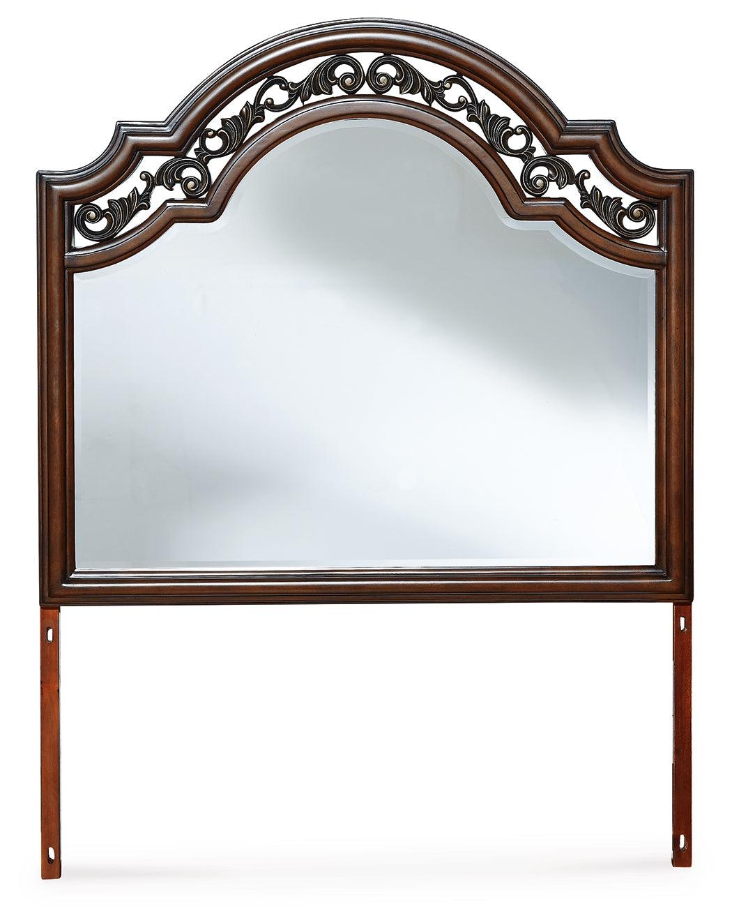 Lavinton Brown Bedroom Mirror by Ashley at Eve Furniture