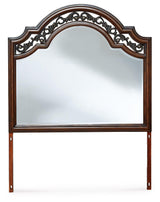 Lavinton Brown Bedroom Mirror by Ashley at Eve Furniture