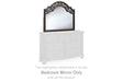 Lavinton Brown Bedroom Mirror by Ashley at Eve Furniture