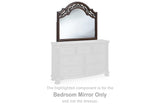 Lavinton Brown Bedroom Mirror by Ashley at Eve Furniture