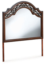 Lavinton Brown Bedroom Mirror