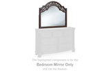 Lavinton Brown Bedroom Mirror