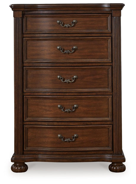 Lavinton Brown Chest of Drawers by Ashley at Eve Furniture