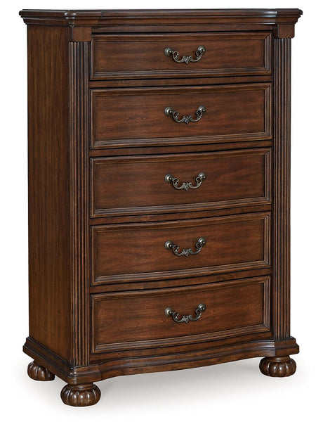 Lavinton Brown Chest of Drawers by Ashley at Eve Furniture