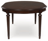 Lavinton Brown Dining Extension Table