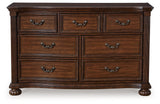 Lavinton Brown Dresser by Ashley at Eve Furniture