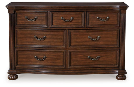 Lavinton Brown Dresser by Ashley at Eve Furniture